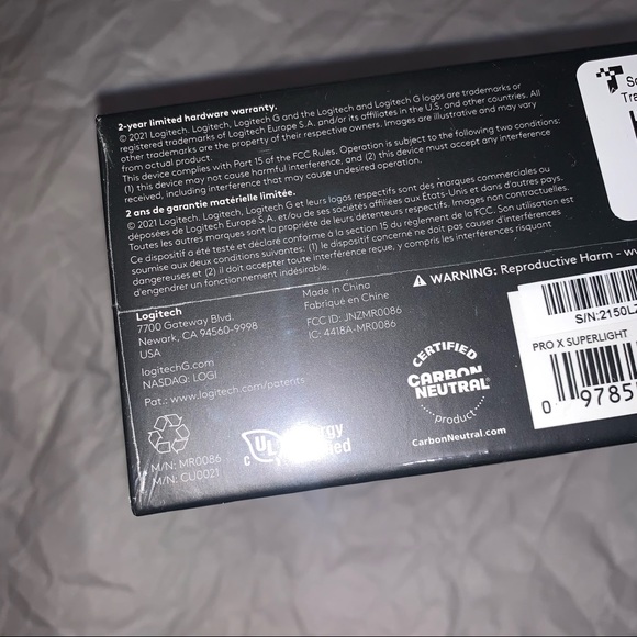 Logitech pro mouse - Picture 2 of 5